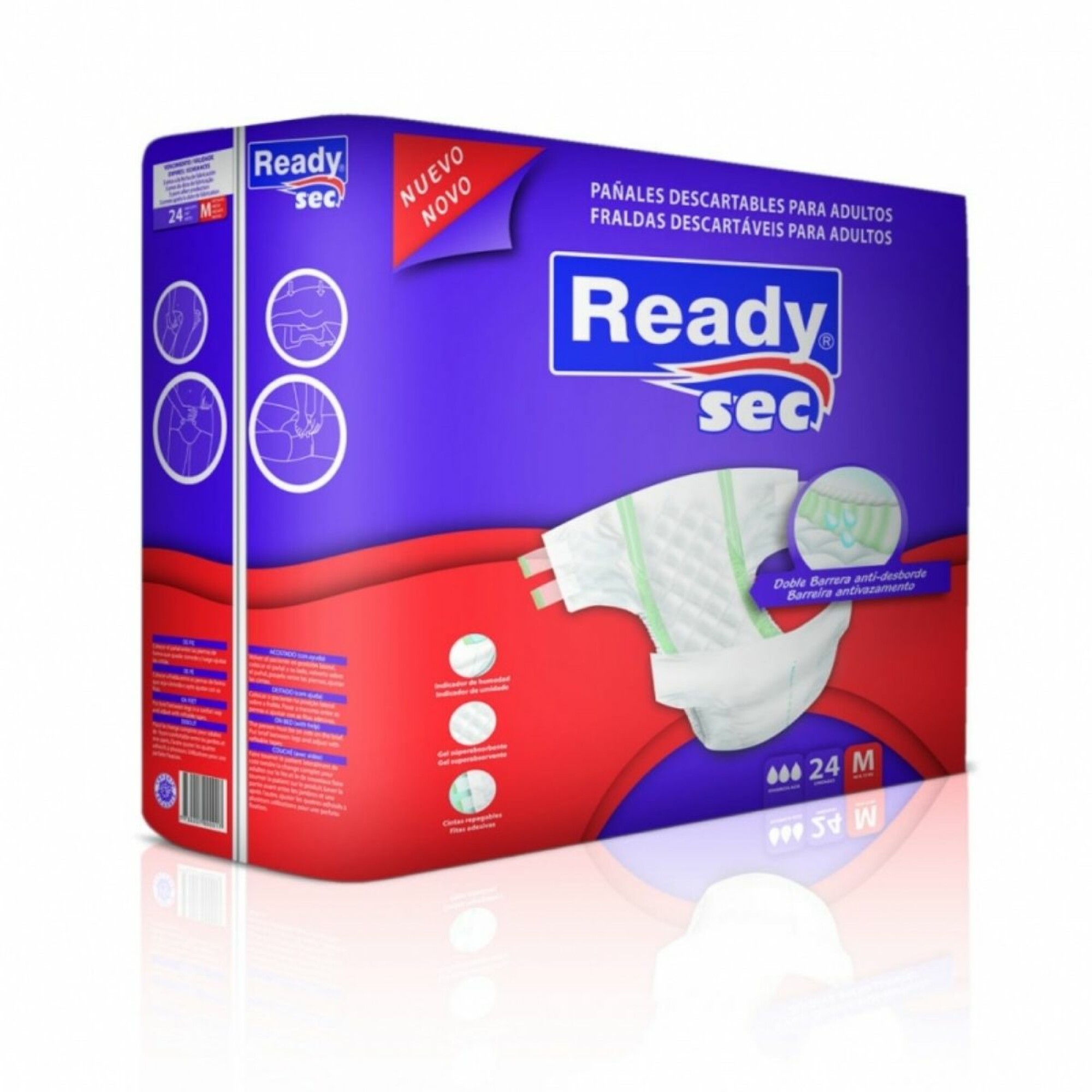 Ready sec M x 24 unidades