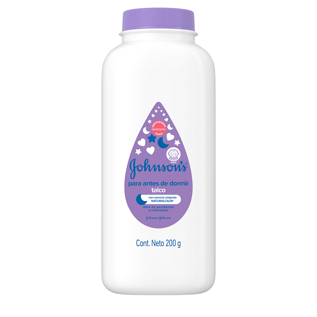Talco para bebe Johnsons x 200g Dulces sueños