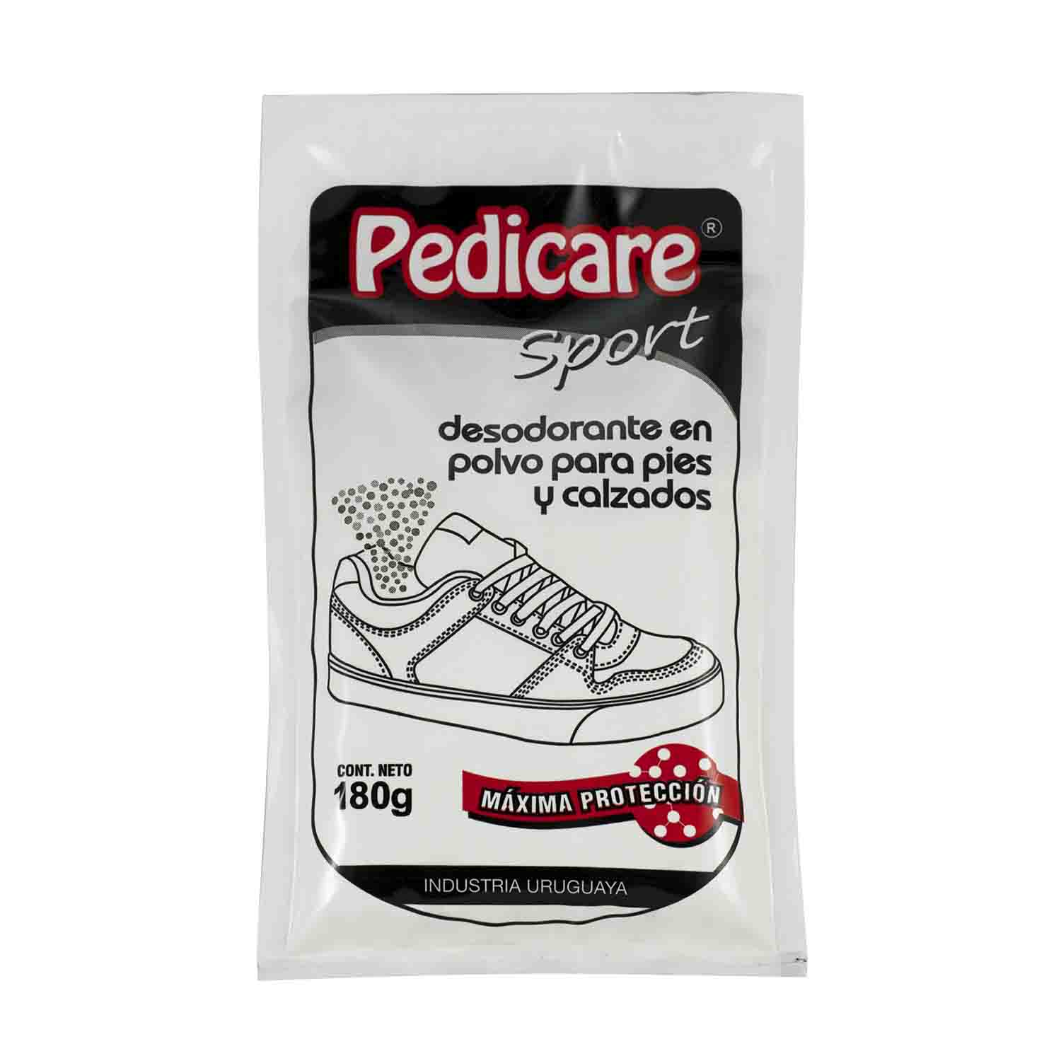 Talco para pies Pedicare sport bolsa x 180g