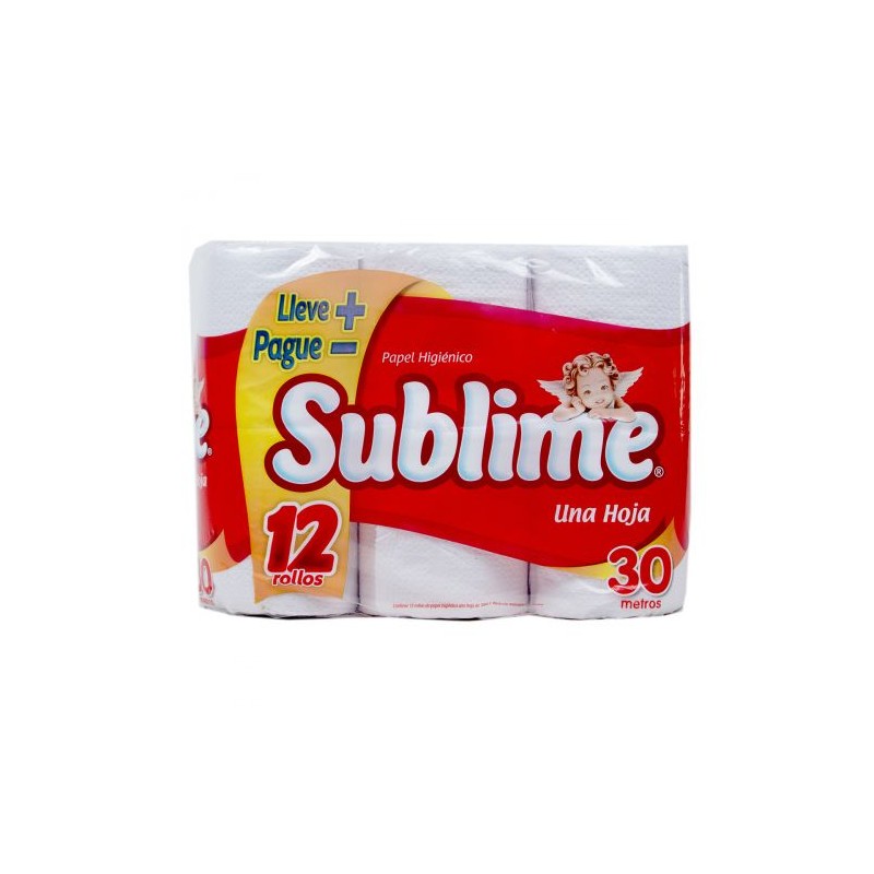 Sublime una hoja 60m x 16 rollos