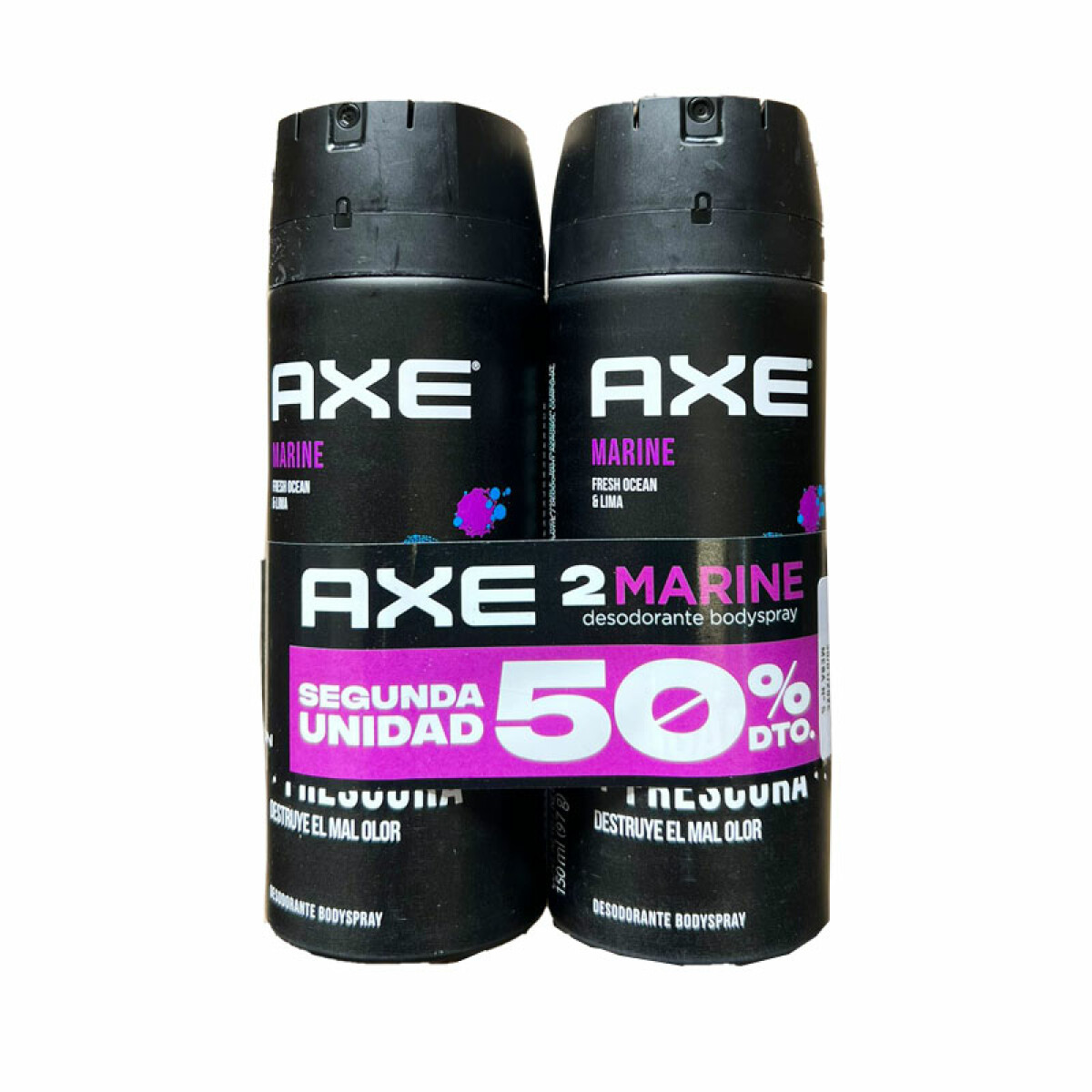 Axe Marine ocean & lima pack x2 - 150ml