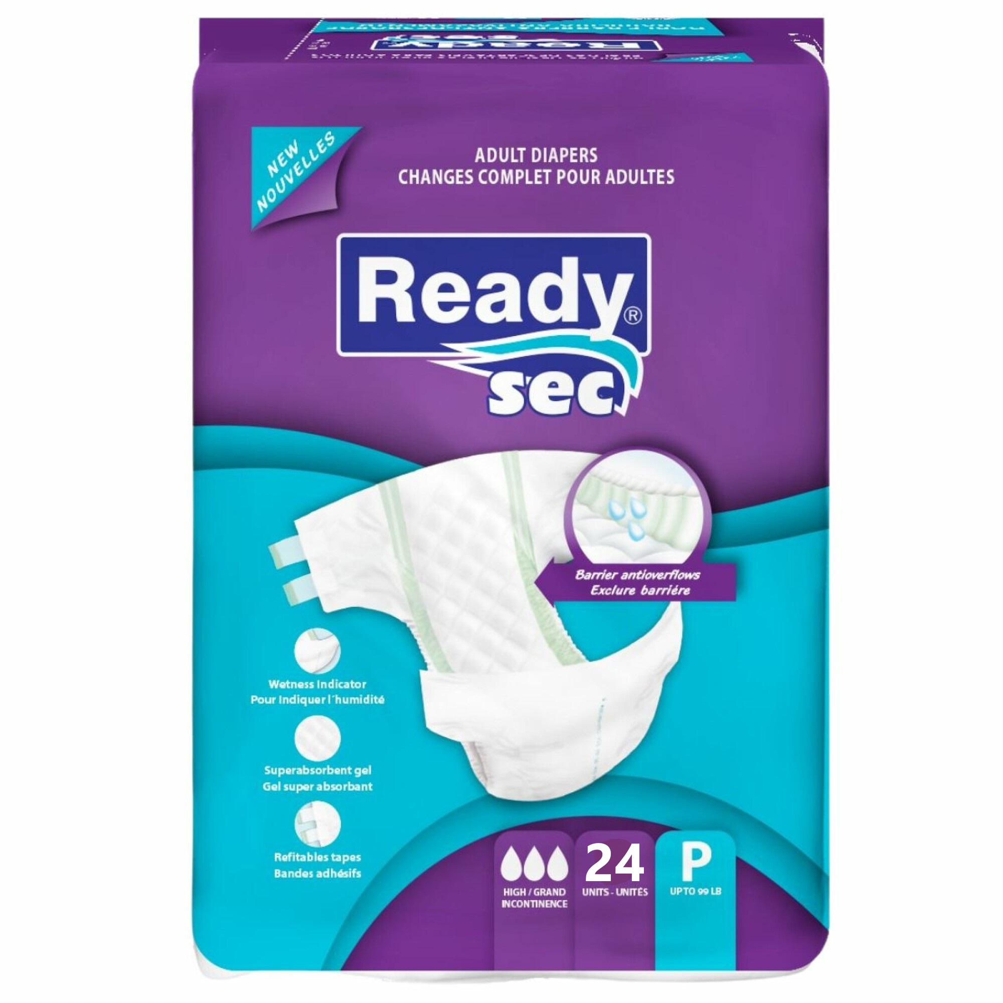 Ready sec P x 24 unidades