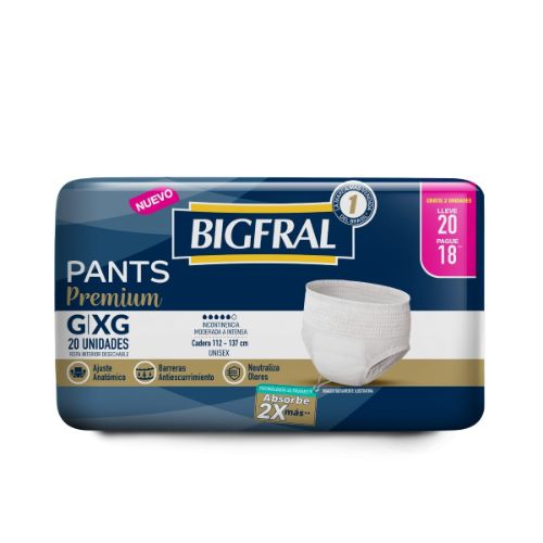 BigFral pants G/xG x 20 unidades
