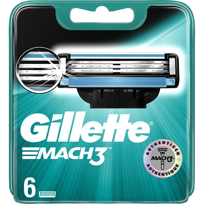 Gillette mach3 repuestos x 6 unid.