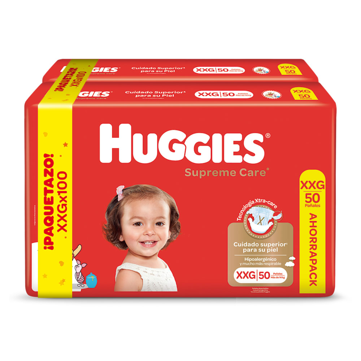 Huggies Supreme XXG x 100 unidades