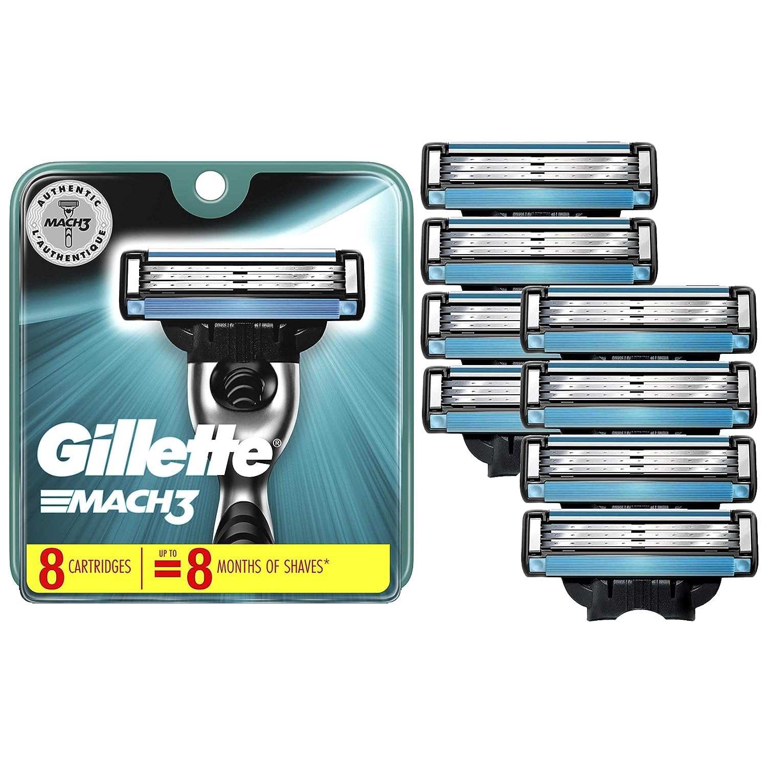 Gillette Mach3 Repuesto 8 uni.