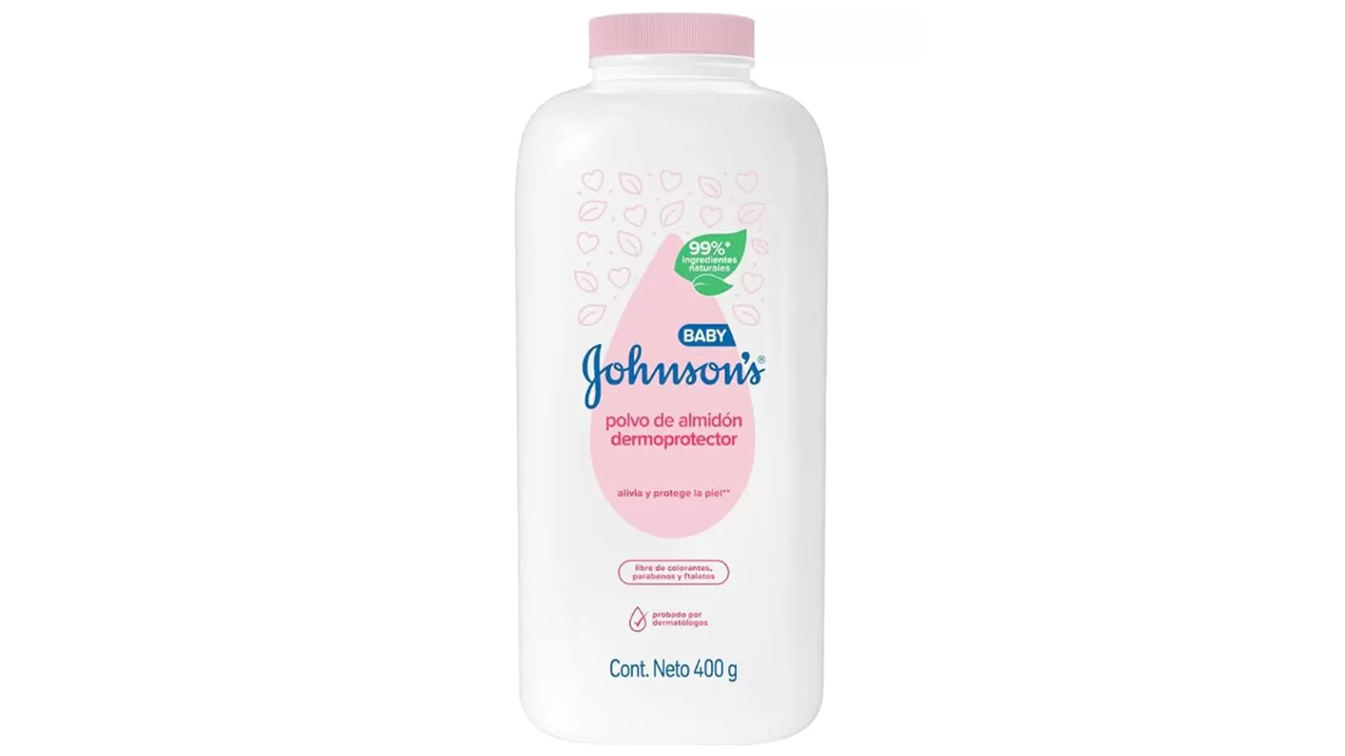 Polvo de almidon Johnsons para bebe x 200g