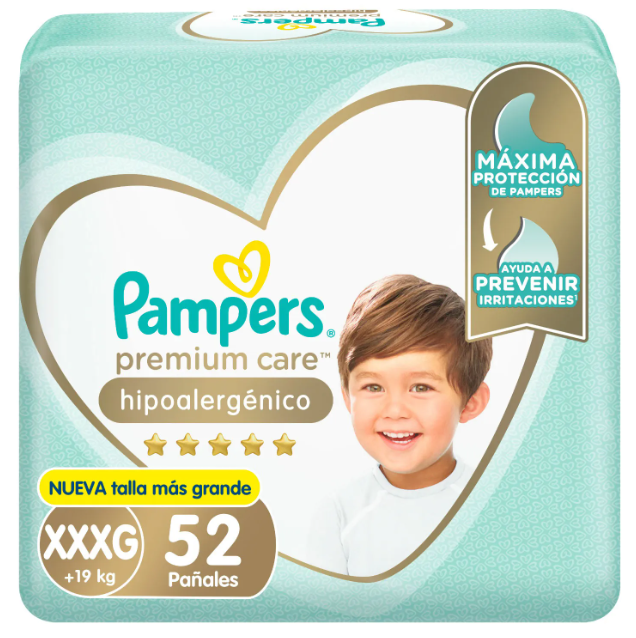 Pampers premium care XXXG x 52