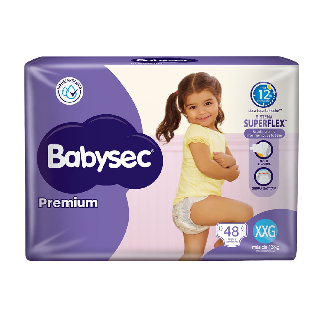 Babysec premium XXG x 48 unidades