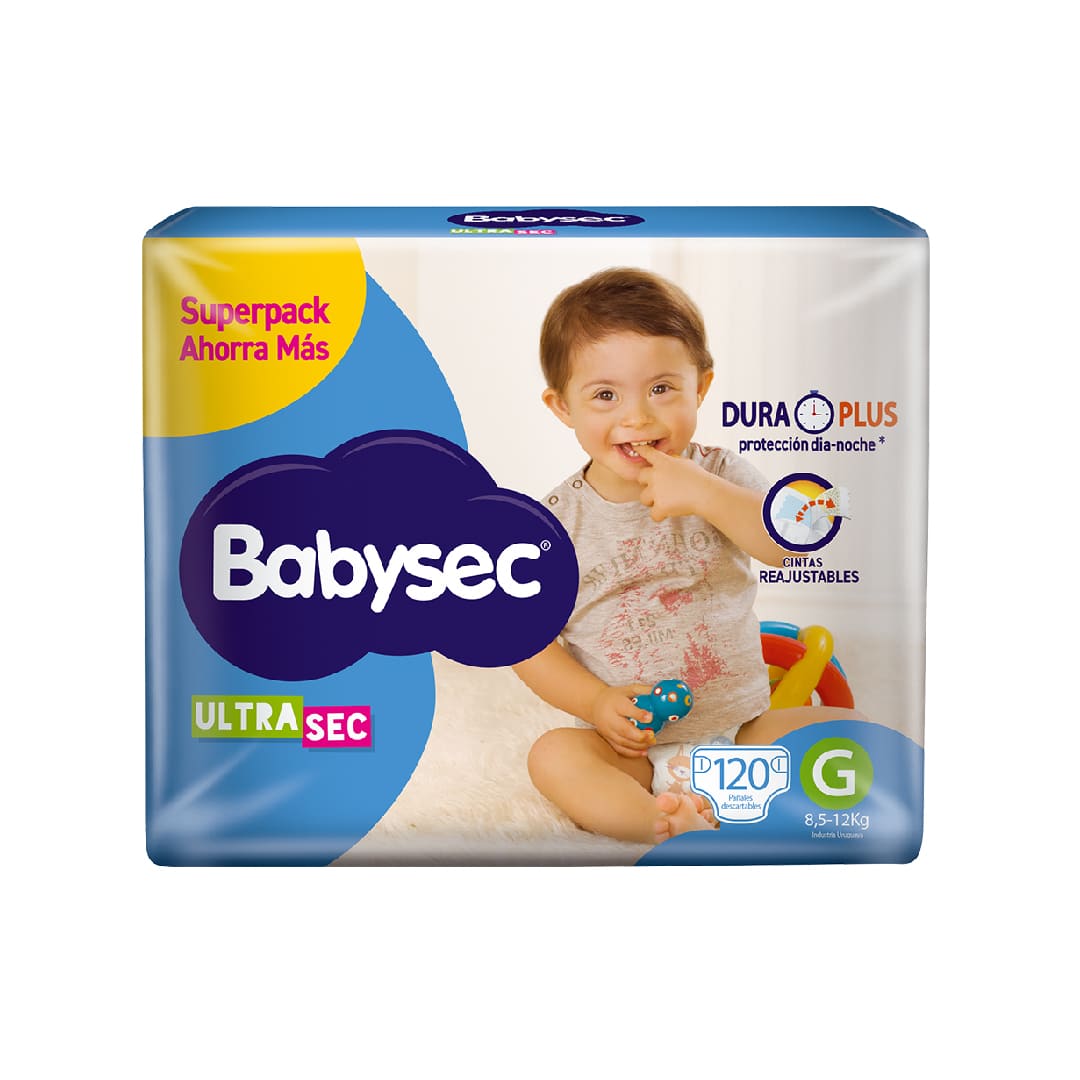 Babysec ultra G x 120 unidades