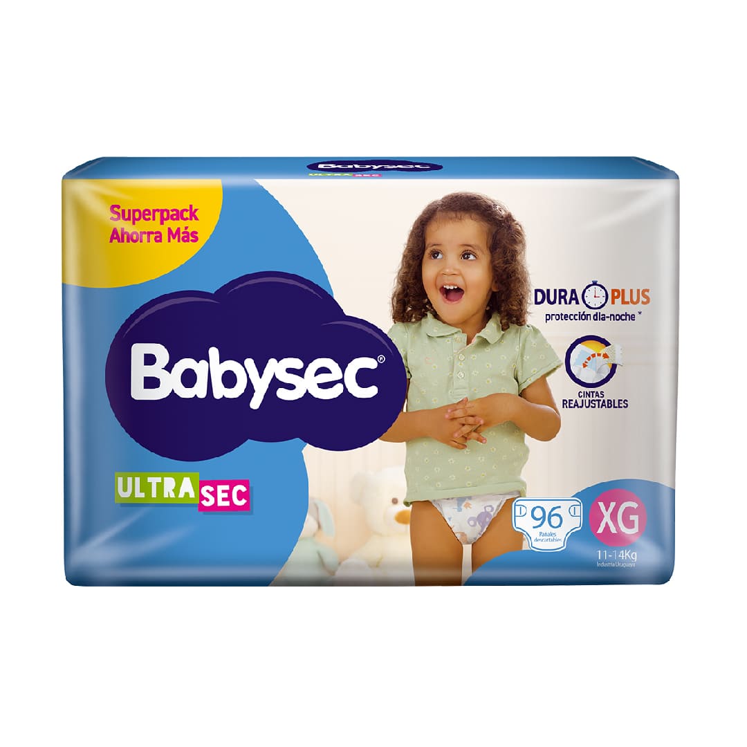 Babysec ultra XG x 96 unidades