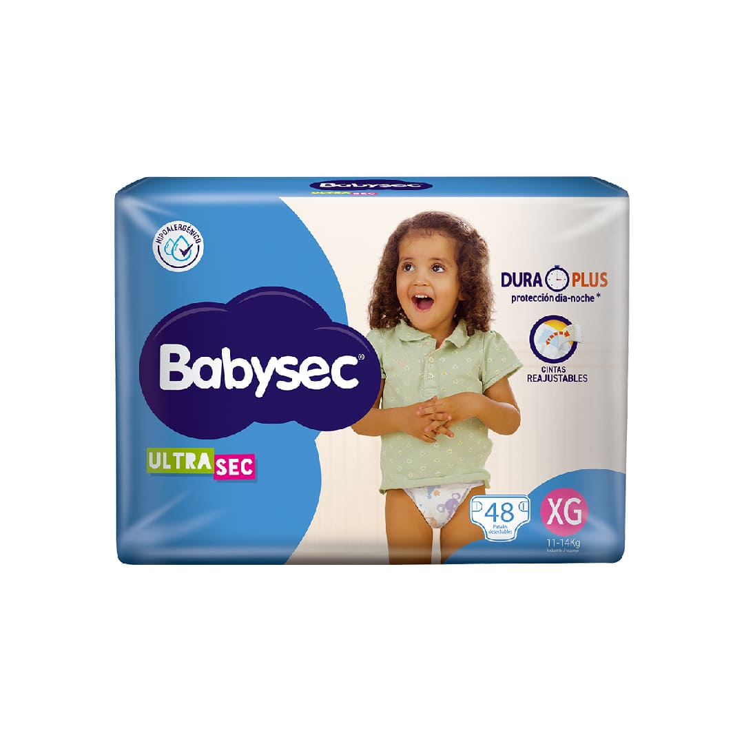 Babysec ultra XG x 48 unidades