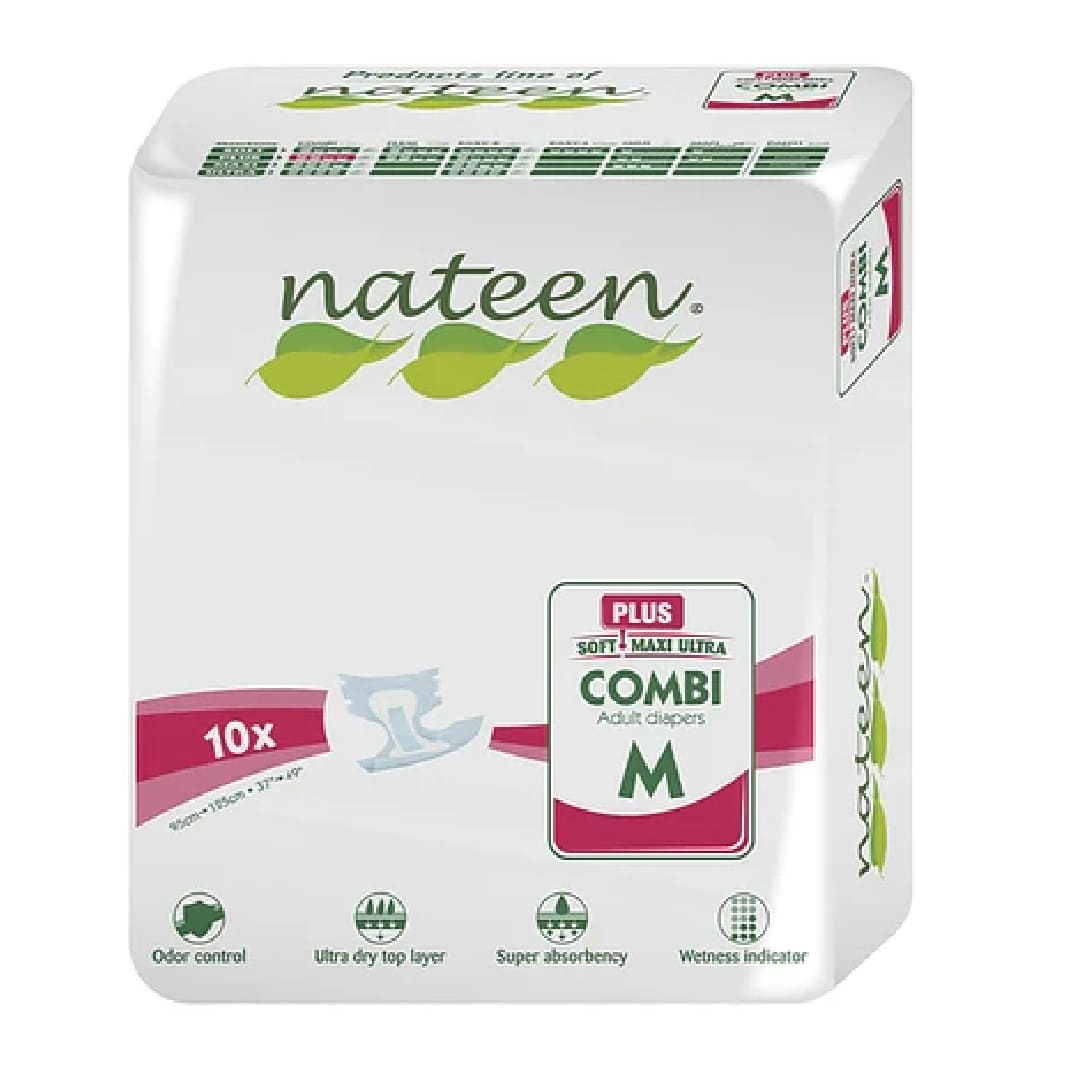 Nateen pañales para adulto S x 10 unid.