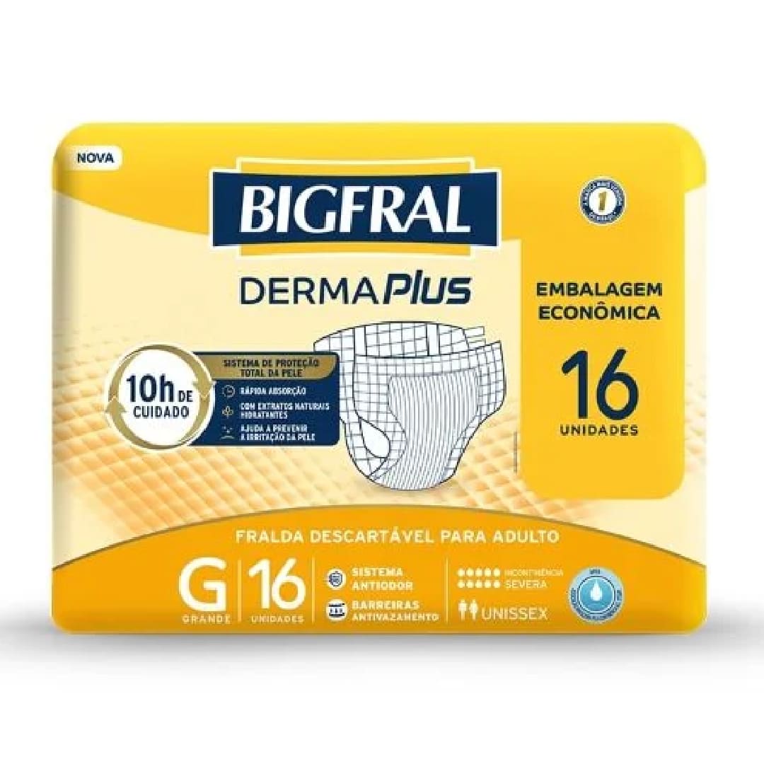 BigFral pañal G x 16 unidades