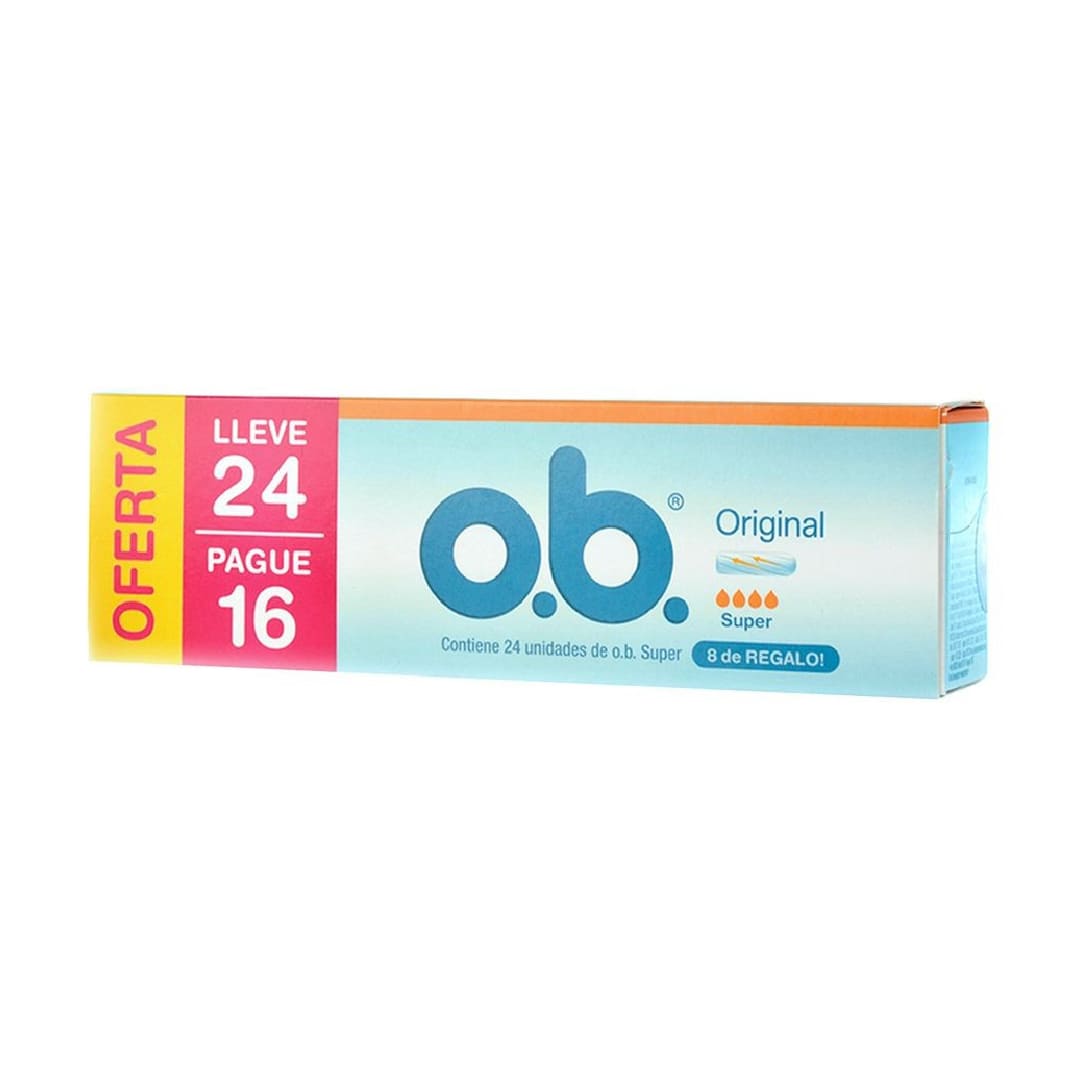 Tampones OB Super x 24 unidades