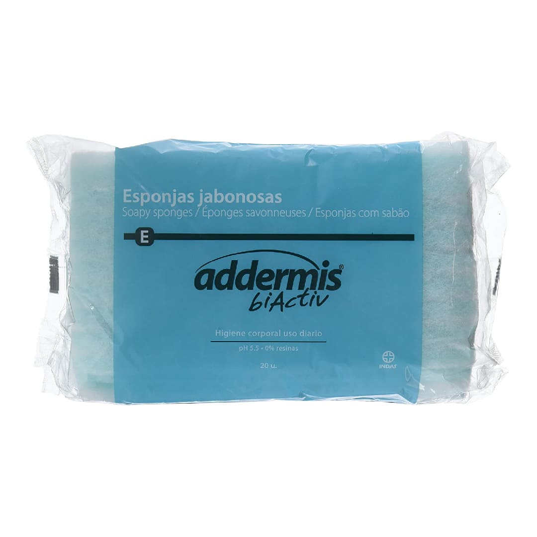Esponjas jabonosas addermis x 20 unidades