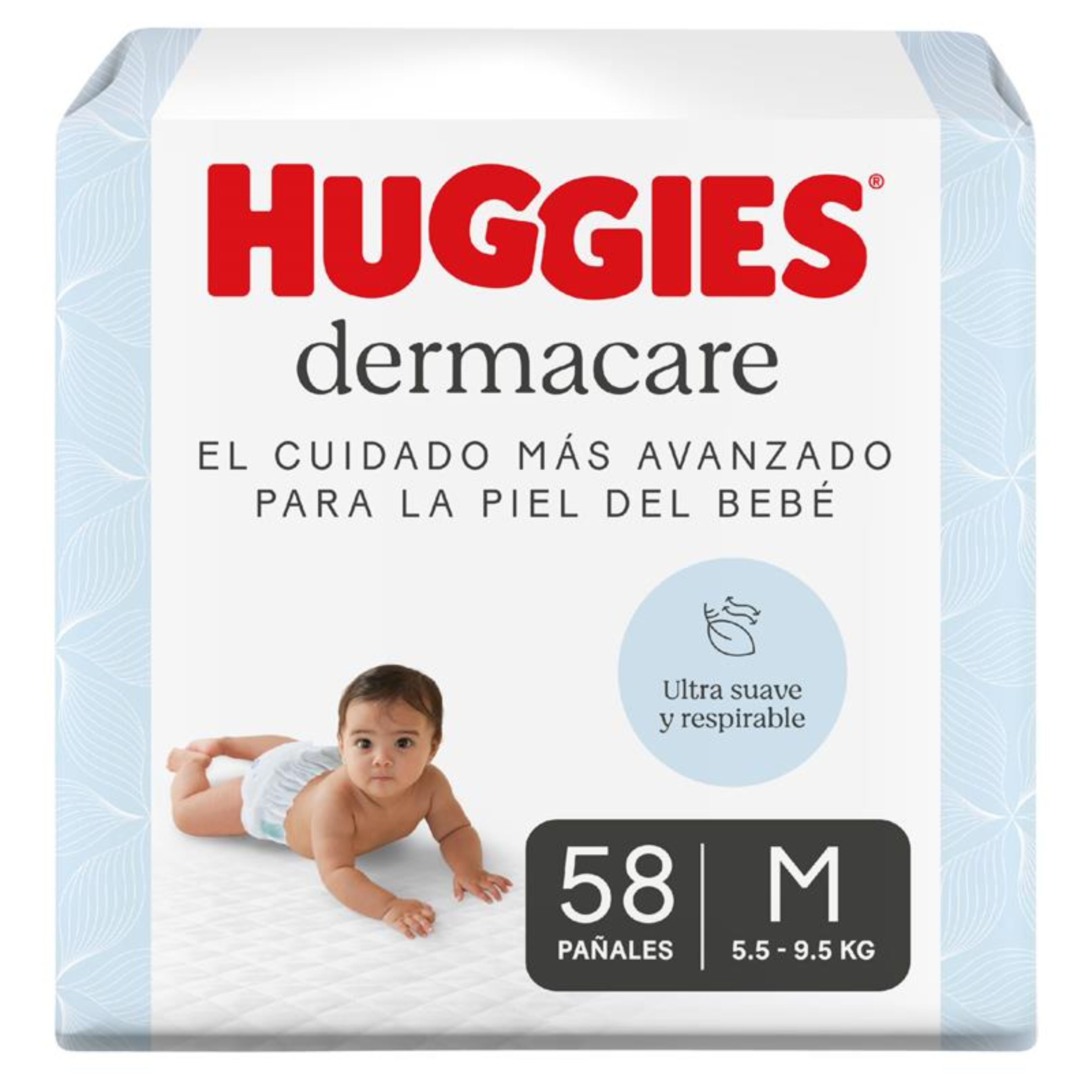 Huggies Dermacare M x 58 unidades