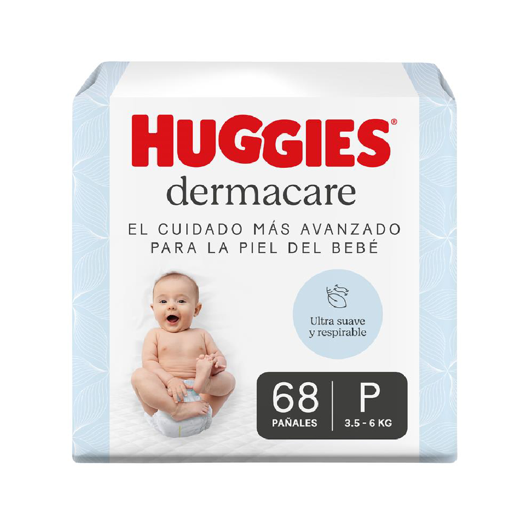 Huggies Dermacare P x 68 unidades