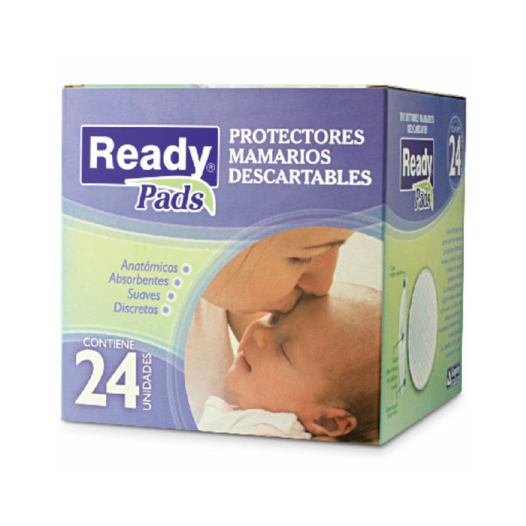 Protectores mamarios Ready pads x 24 unidades