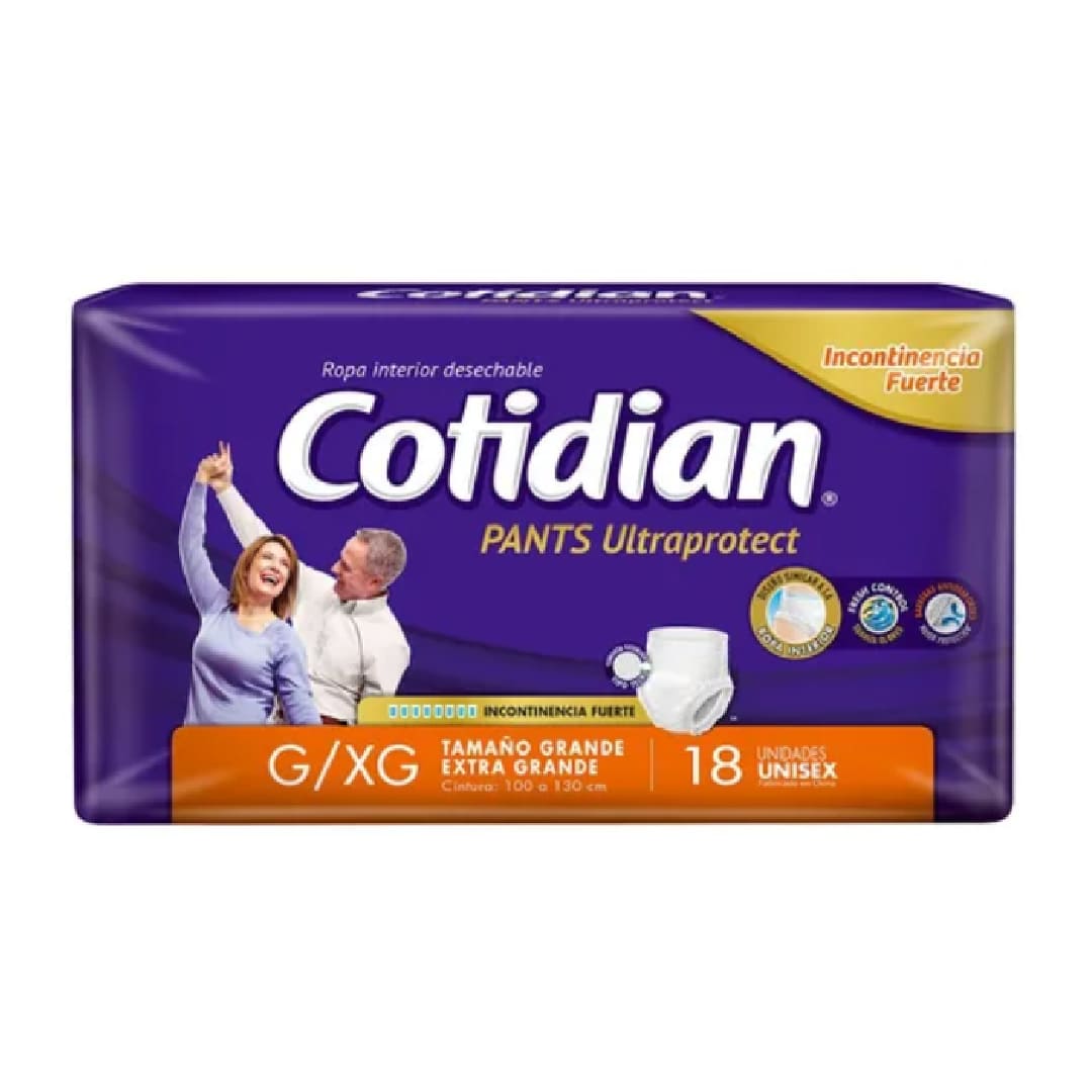 Cotidian pants G/xG x 18 unidades 