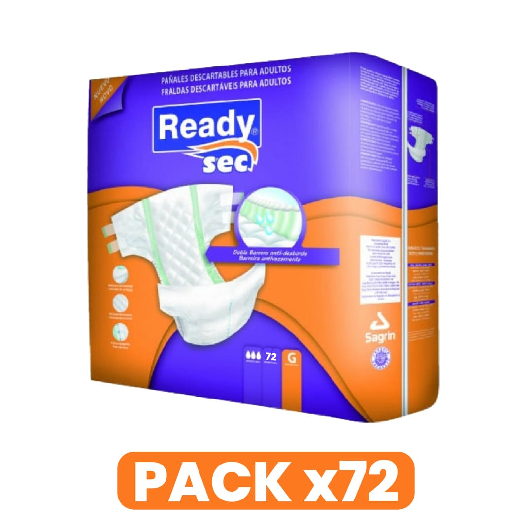 Ready sec Pack G x 72 unidades