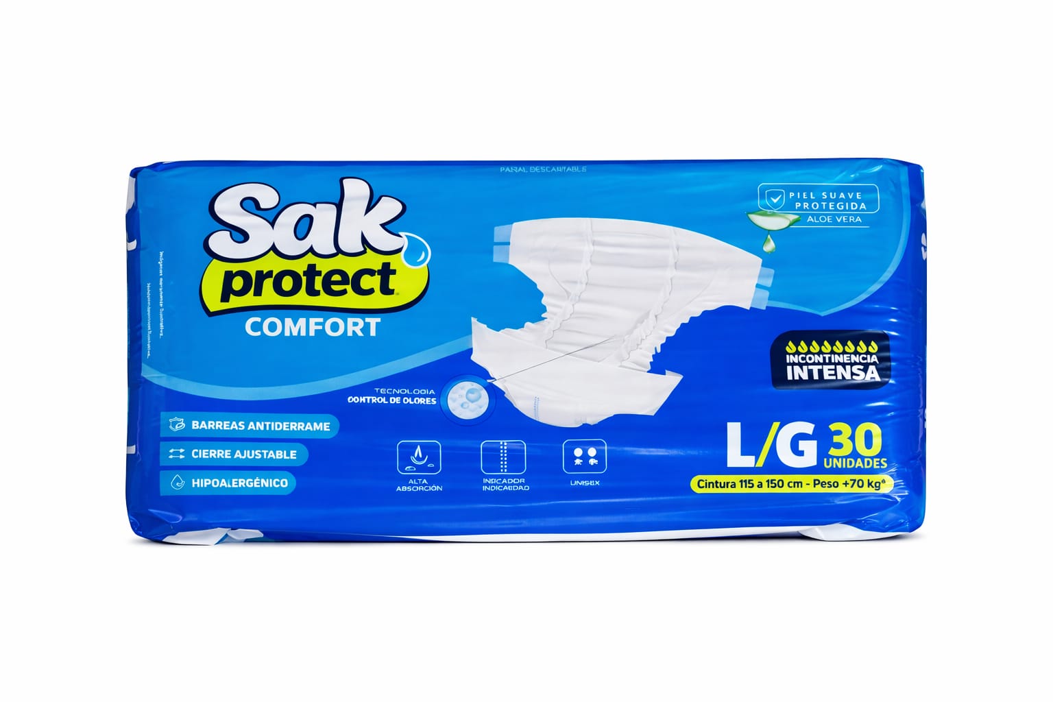 Sak comfort pañales de adultos G x 30 unidades