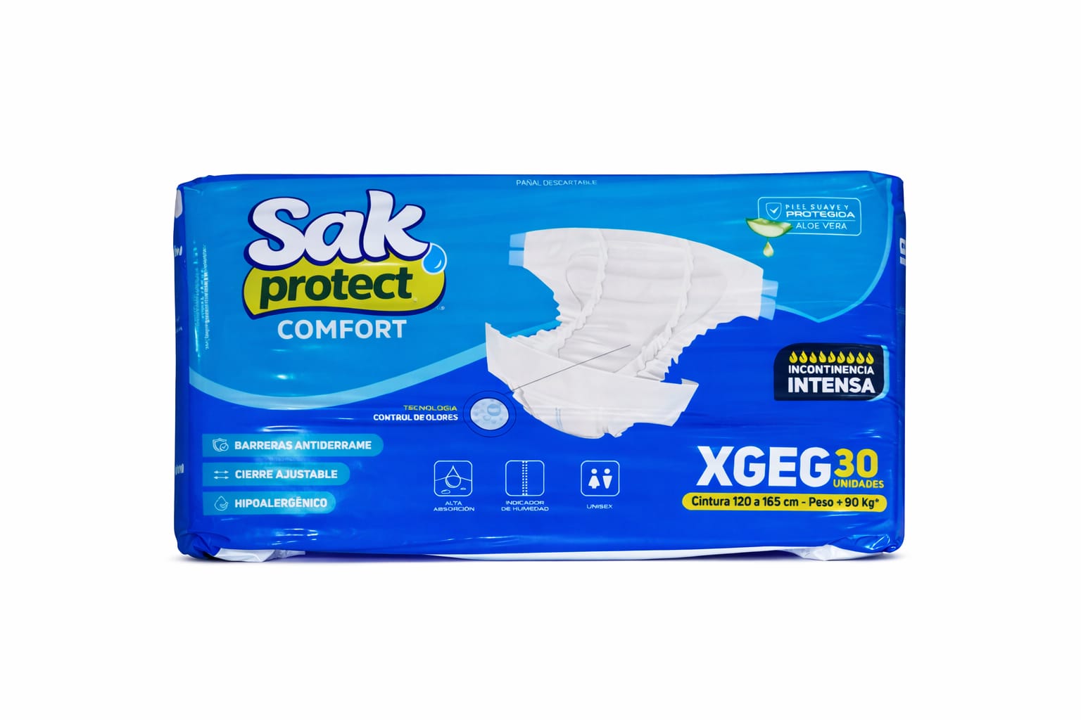 Sak comfort pañales de adultos XG x 30 unidades