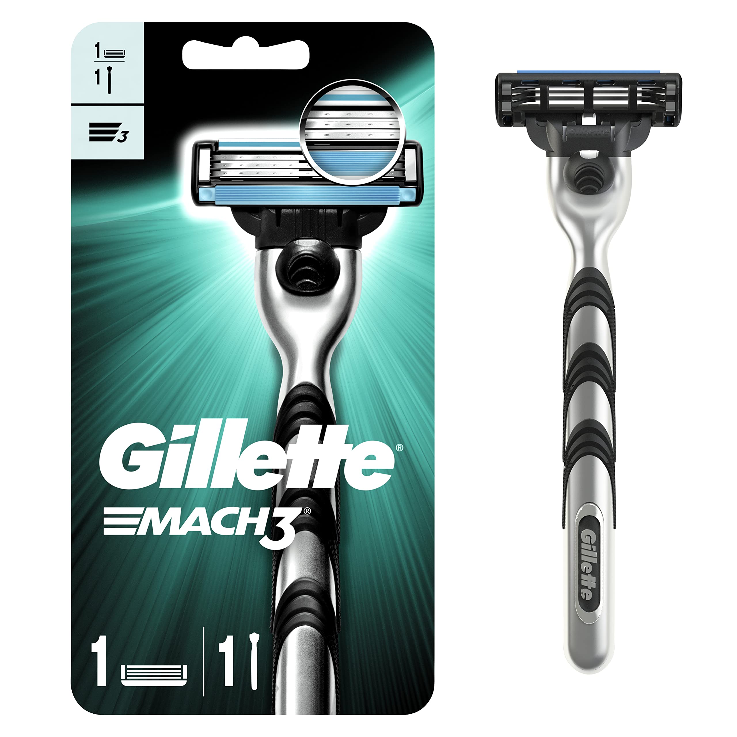 Gillette Mach3 maquina con repuesto