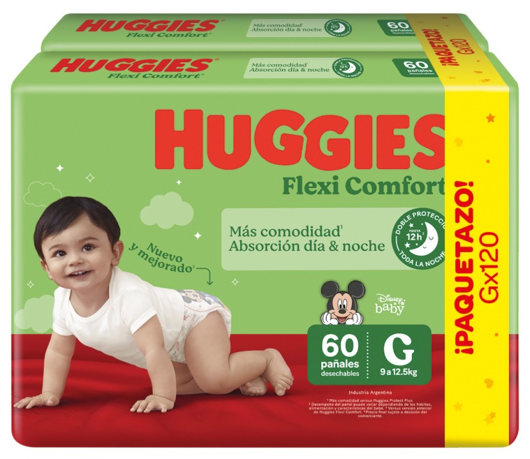 Huggies flexi confort Gx120 SUPER OFERTA