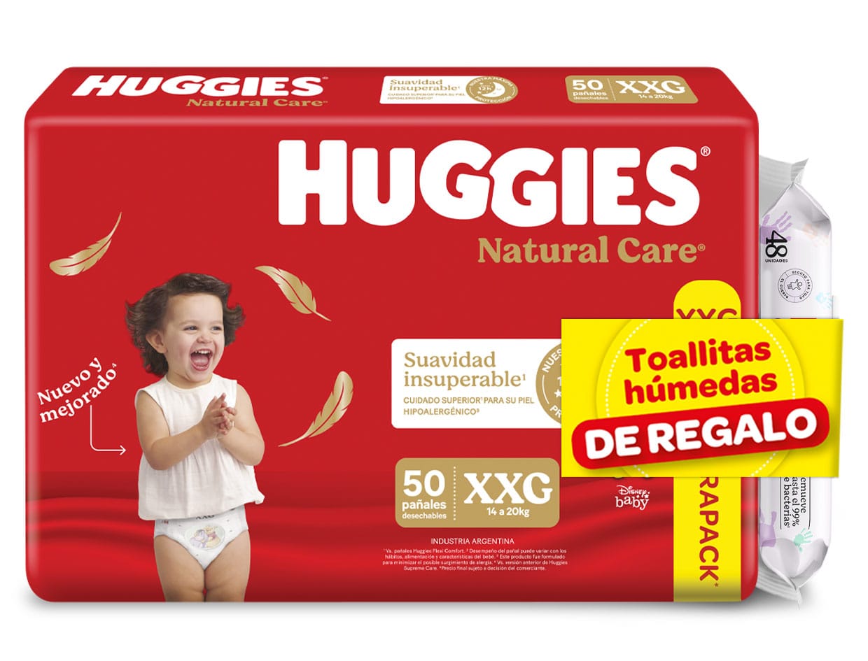 Huggies Natural Care XXGx50+48 toallitas humedas