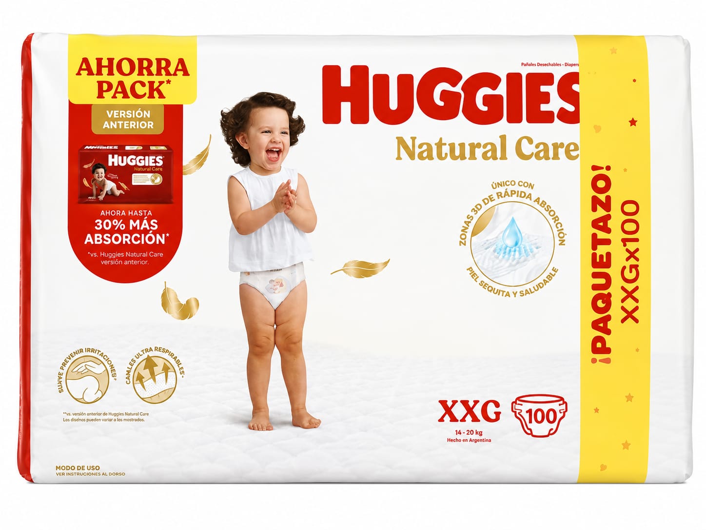 Huggies Natural Care XXGx100