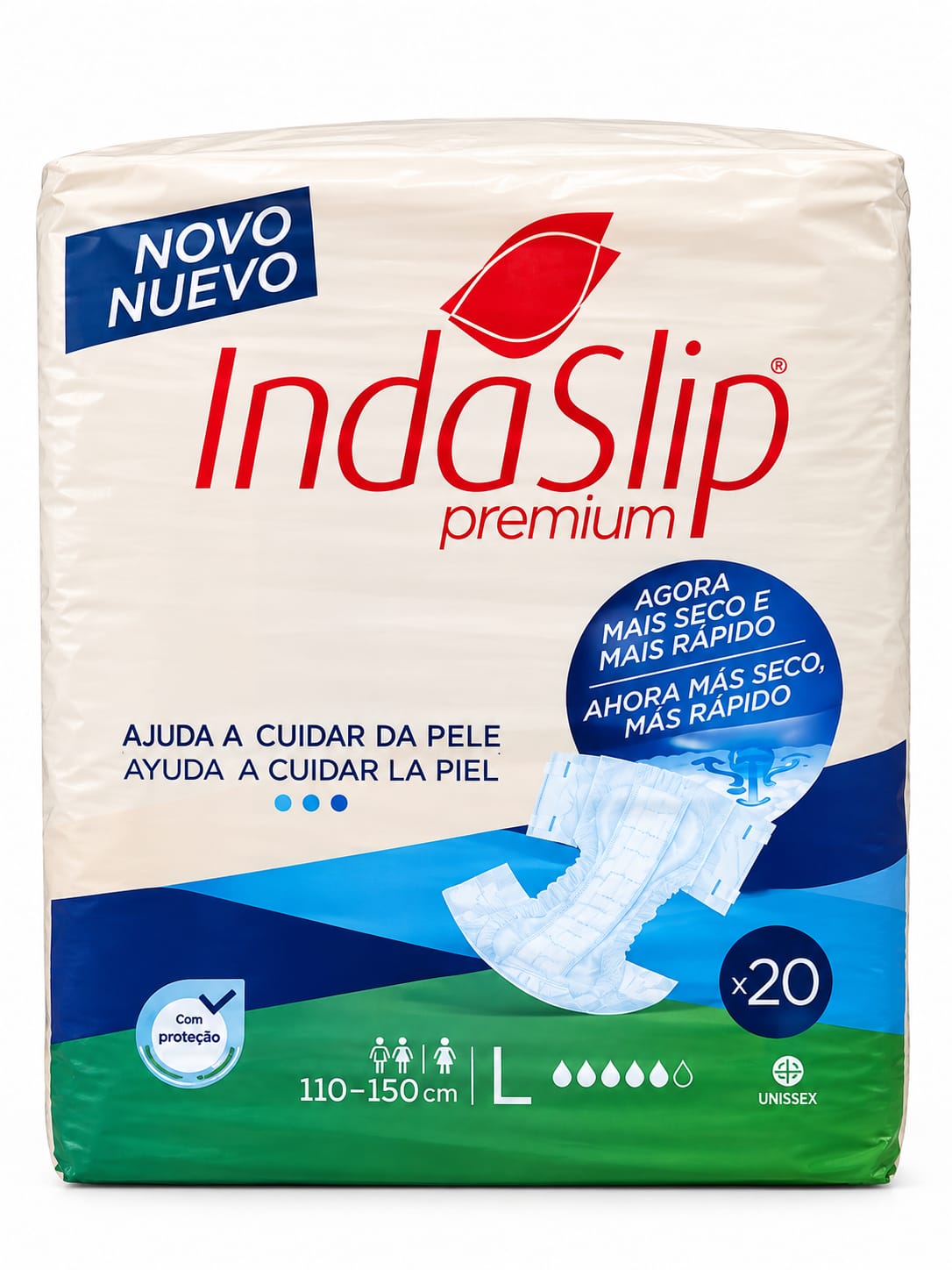 IndaSlep Premium talle L/G 7 Gotas