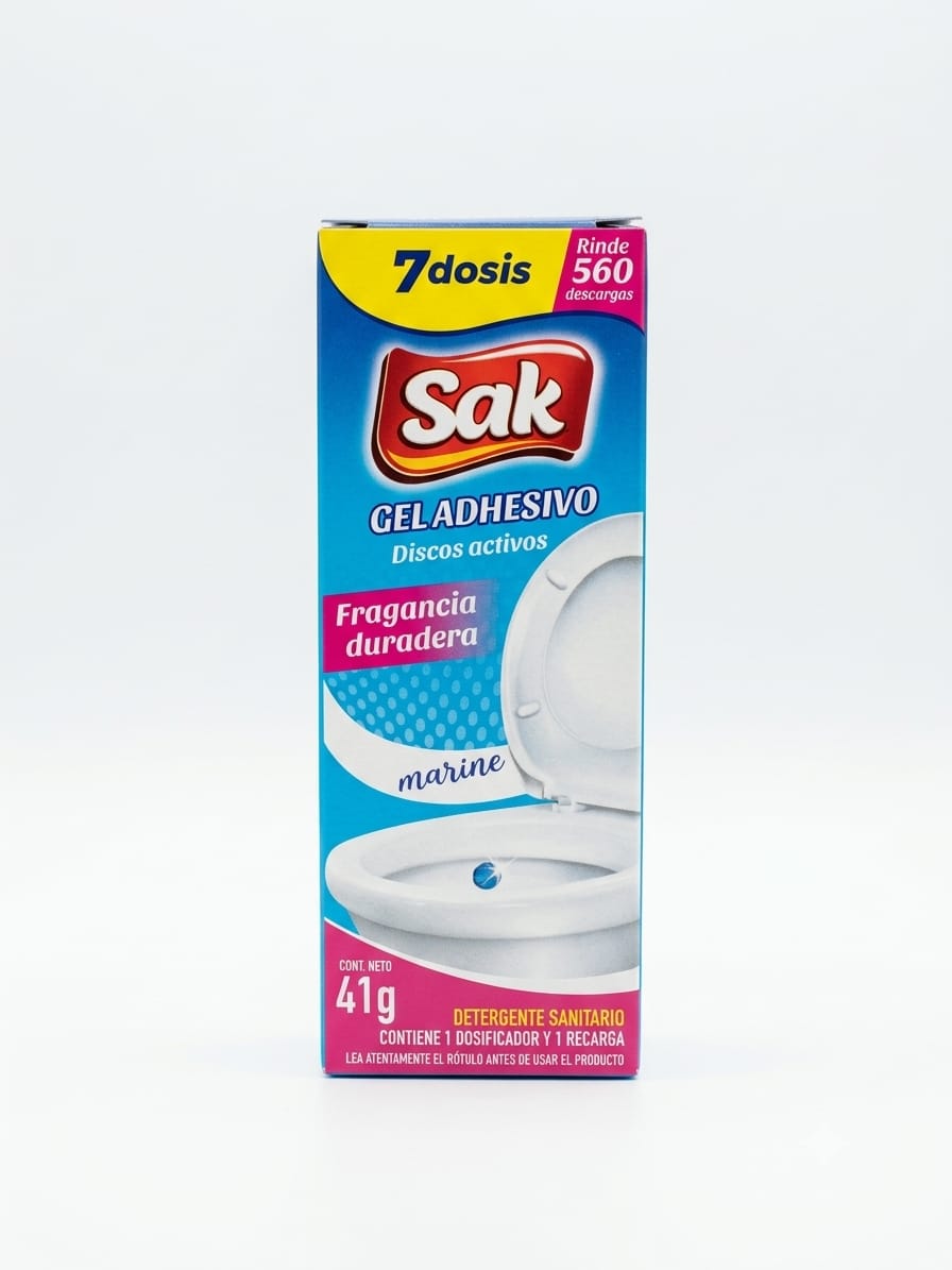 Detergente Sanitario Sak Discos Adhesivos