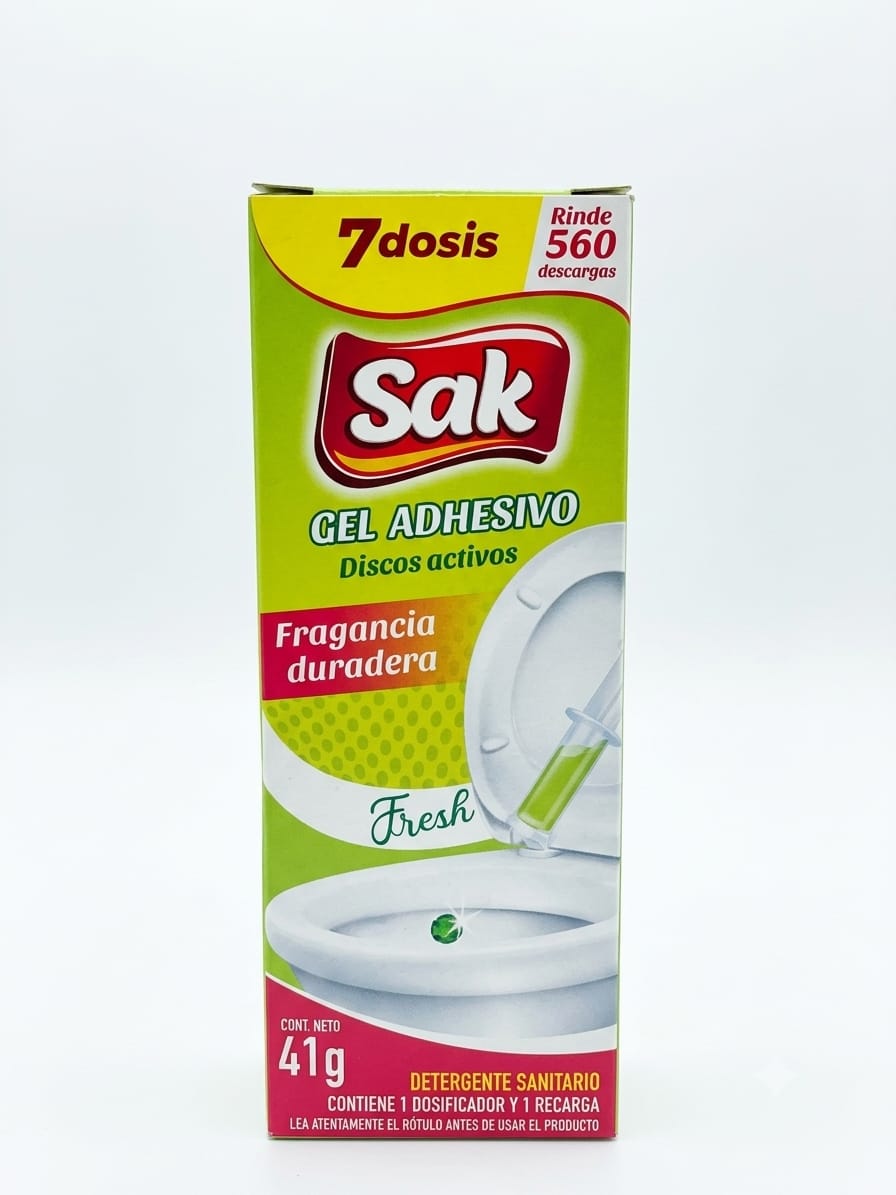 Detergente Sanitario Sak Discos Adhesivos