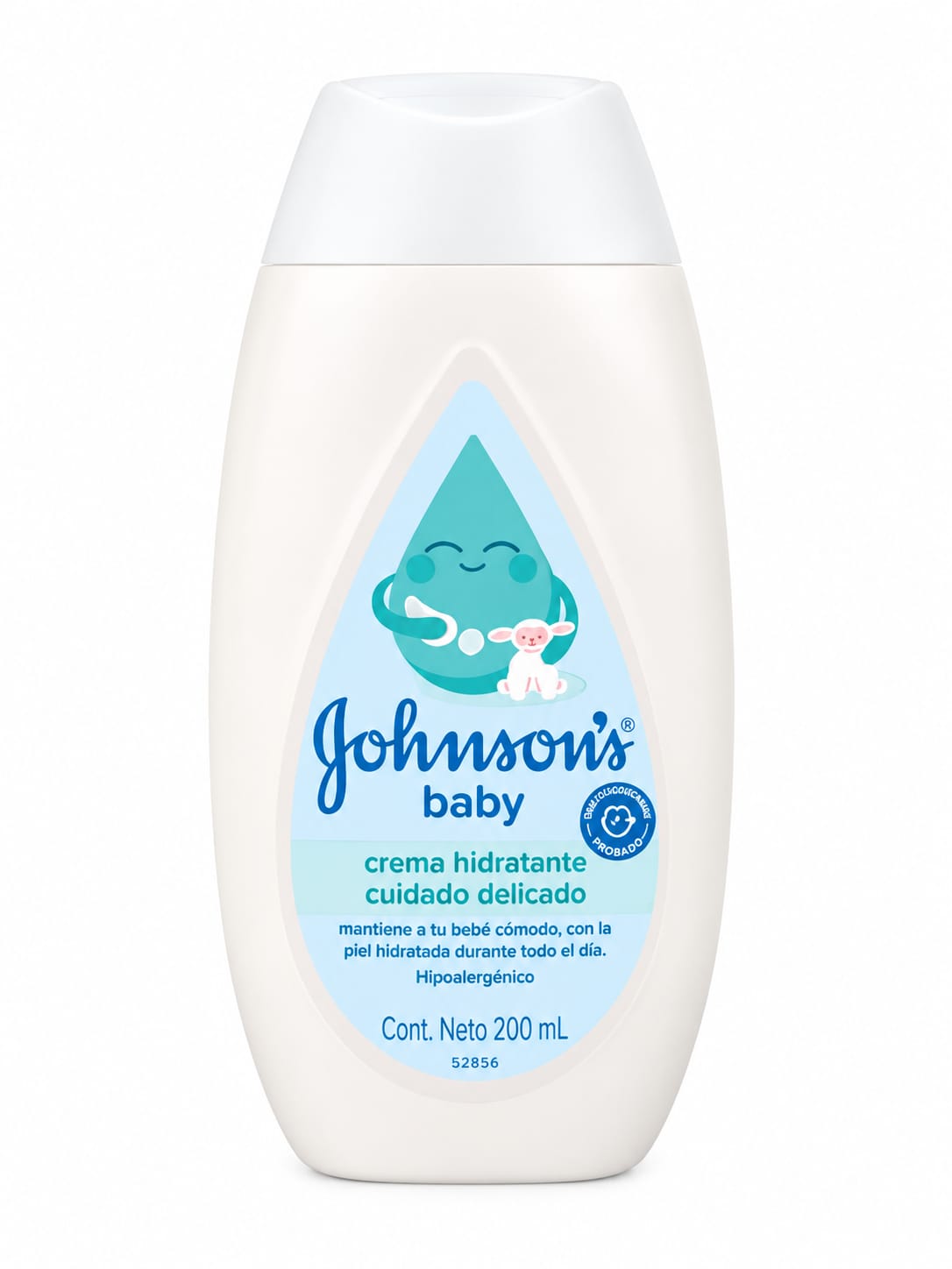 Crema Hidratante Cuidado Delicado Jhonson's 200ml