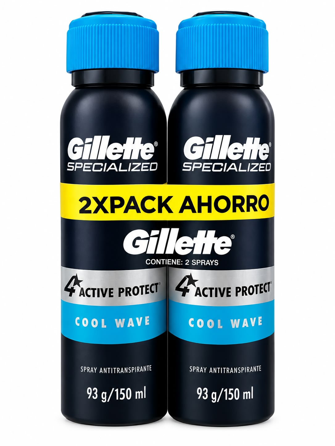 Gillette Specialized Active Protect Desodorante Spray X2