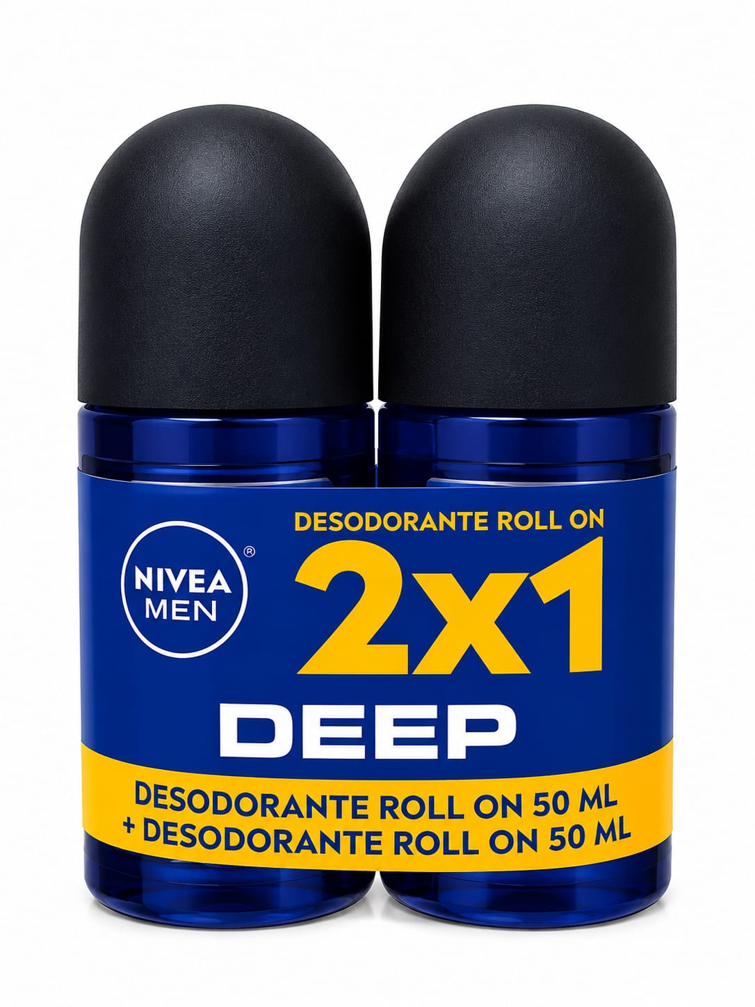 Desodorante Nivea Men Deep 2x1 50ml c/u